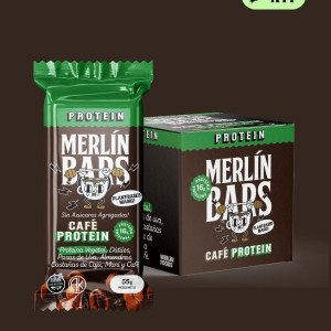Barrita Proteica Merlin Cafe Caja X 14 Un